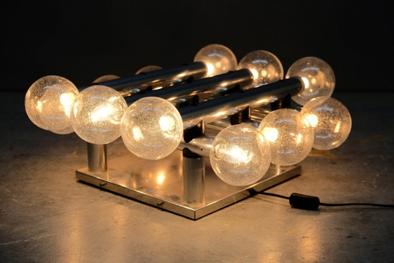 Image 1 of Lampada da tavolo atomica vintage svizzera, anni '70