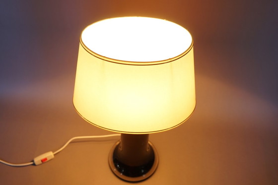 Image 1 of Lampe vintage psychédélique en verre brun, années 1970