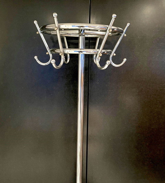 Image 1 of Porte-manteau vintage sur pied