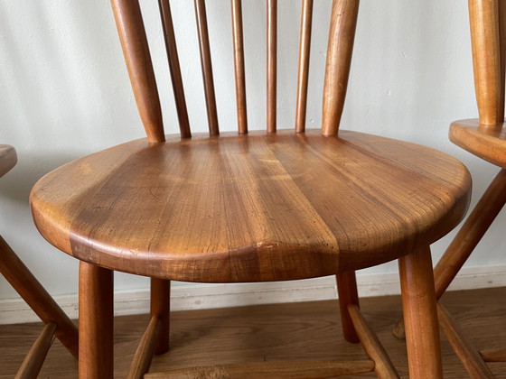 Image 1 of 4x De Ster Gelderland dining room chair