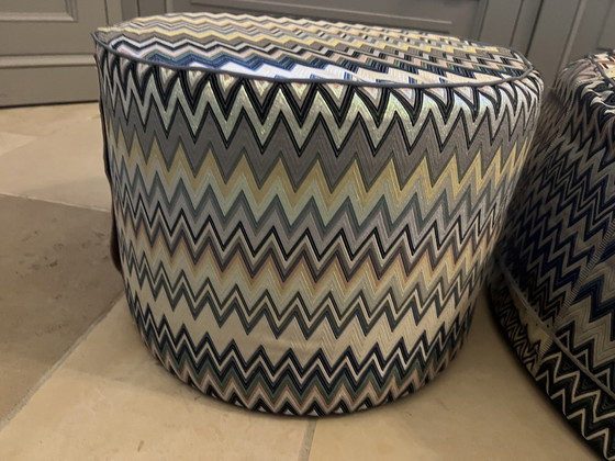 Image 1 of Missoni Masuleh pouffe