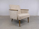 SET de 2 fauteuils club vintage Clubchair MidCentury