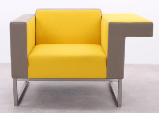 Fauteuil Casala Palau Bricks Jaune