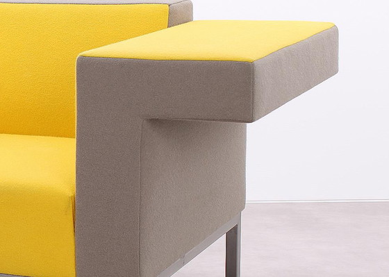 Image 1 of Casala Palau Bricks armchair Yellow