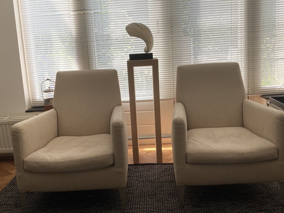 Image 1 of 2x B&B Italia armchairs