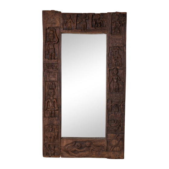 Image 1 of Miroir fabriqué à la main au Nagaland, Inde