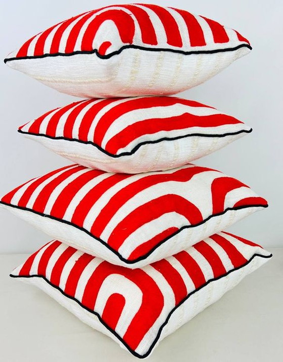 Image 1 of 4x Pierre Frey & Dedar decorative pillows