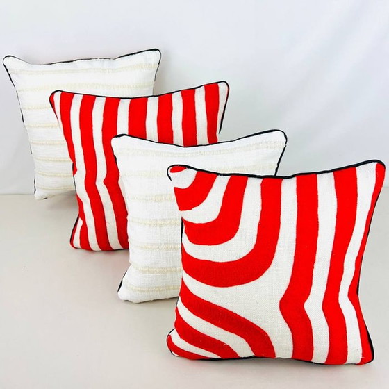 Image 1 of 4x Pierre Frey & Dedar decorative pillows