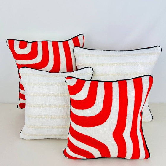 Image 1 of 4x Pierre Frey & Dedar decorative pillows