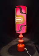 Lampe de table vintage avec abat-jour