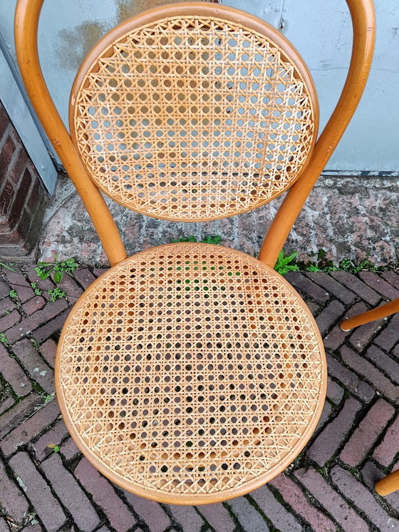 Image 1 of 4x vintage dining room chair