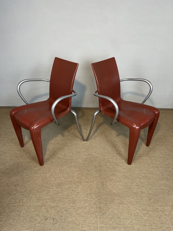 Image 1 of 6x Philippe Stark Louis 20 dining chair