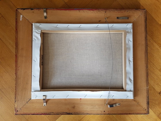 Image 1 of Aone T. Postma, Smoked mackerel on a plate painting