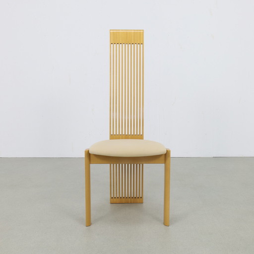 6x Postmodern Dining Chair by Pietro Constantini, 1980s