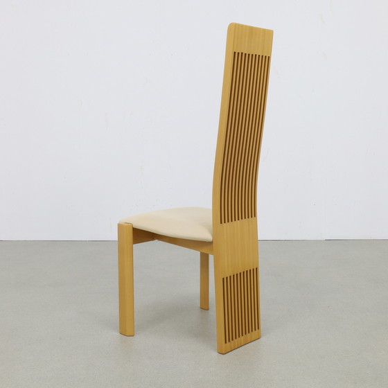 Image 1 of 6x Postmodern Dining Chair by Pietro Constantini, 1980s