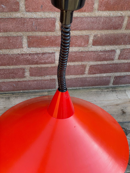 Vintage Orange Hanging Lamp