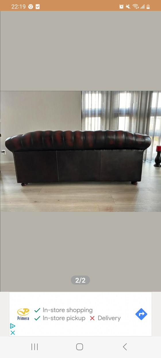 Image 1 of Chesterfield 2.5 seater sofa