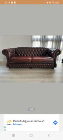 Canapé Chesterfield 2,5 places