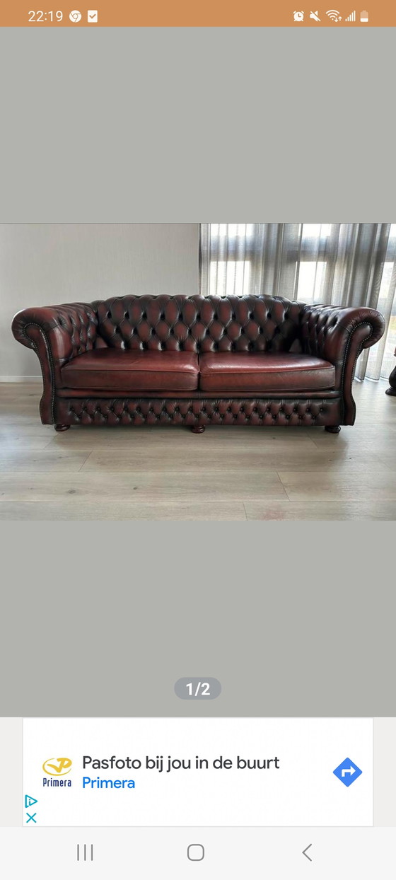 Image 1 of Chesterfield 2.5 seater sofa