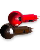 2x Vintage plug lamps design Bendt Hansen & wpl