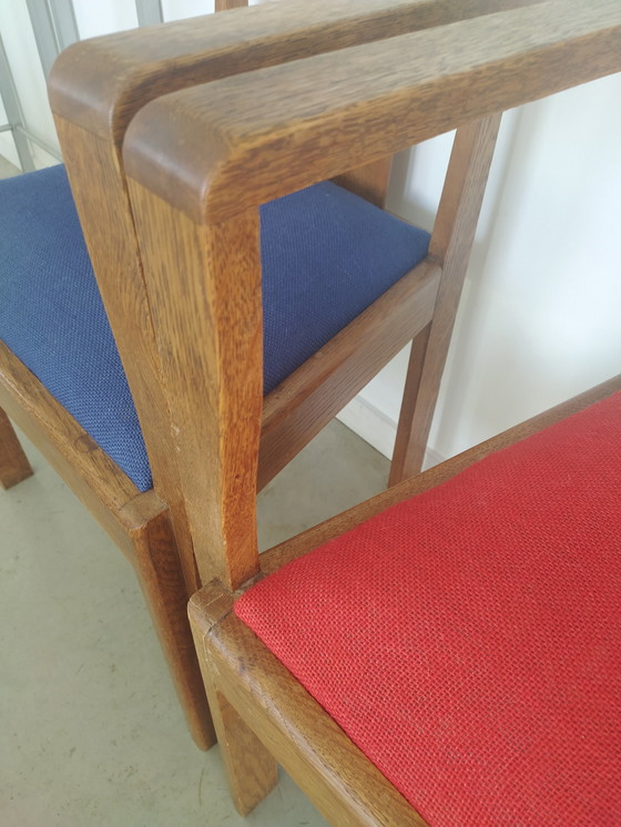 Image 1 of Modernistic art deco chairs vintage