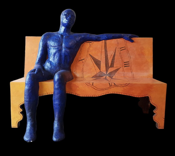 Image 1 of Sylvia Verschuren - Life-size Bench