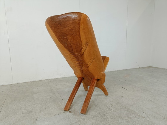 Image 1 of Vintage african birthing chair