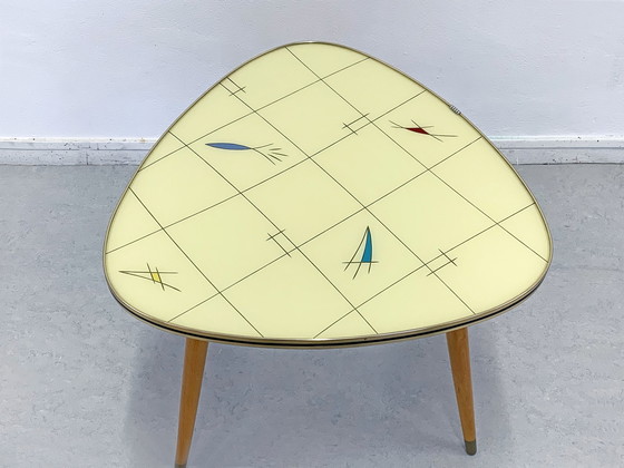 Image 1 of Mid Century tripod coffee table