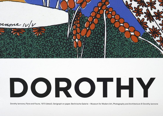 Image 1 of Poster - Flora and Fauna - Dorothy Iannone