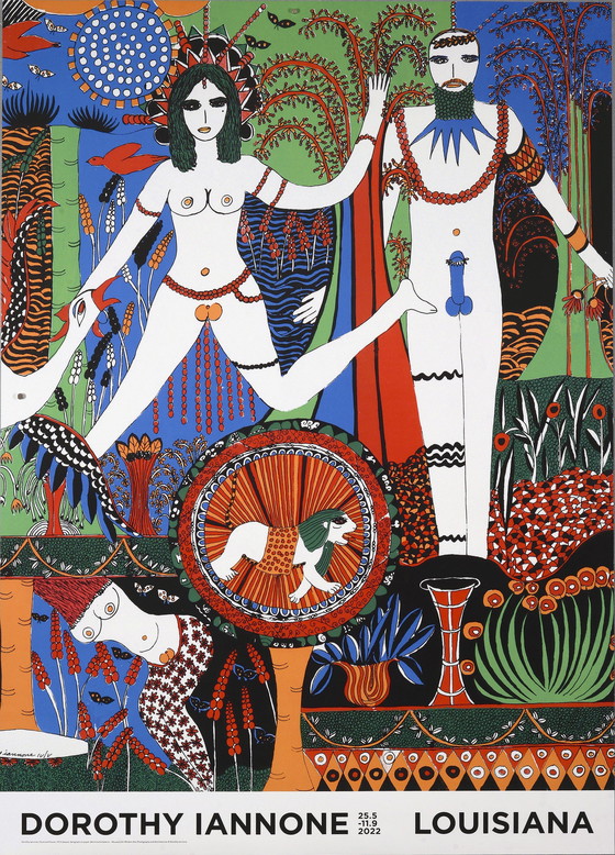 Image 1 of Poster - Flora and Fauna - Dorothy Iannone