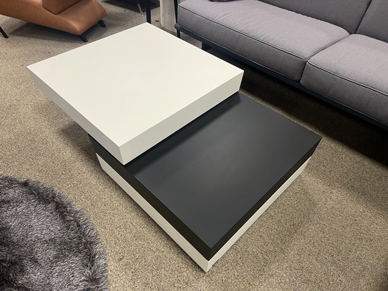 Image 1 of Leolux Blocco Coffee table black and white 