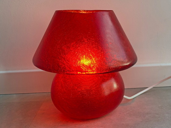 Image 1 of 1x fiberglass mushroom table lamp