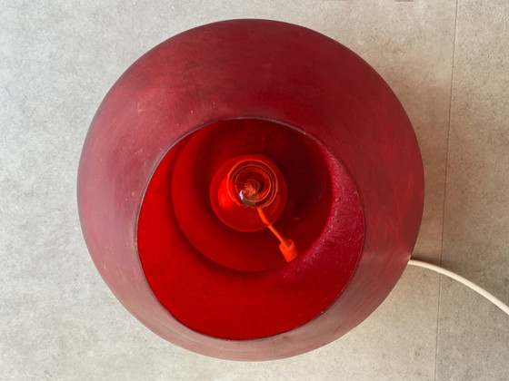 Image 1 of 1x fiberglass mushroom table lamp