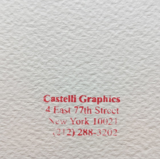 Image 1 of Vintage Roy Lichtenstein "Lincoln Center" Limited Edition Lithograph