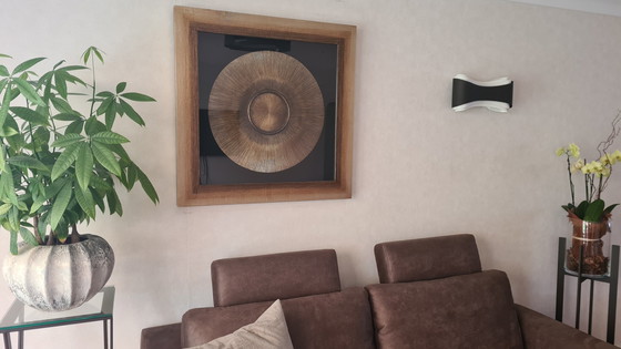 Image 1 of Relief circle wall decoration