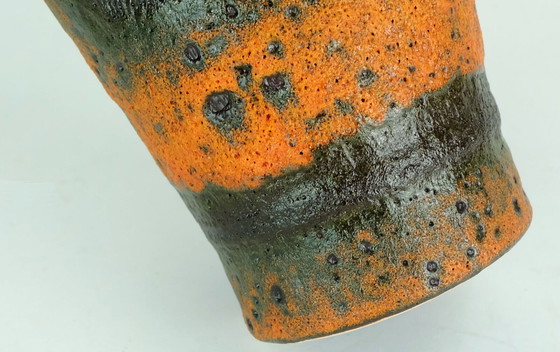 Image 1 of rare vintage 1960's fat lava robot VASE u-keramik model number 560/20