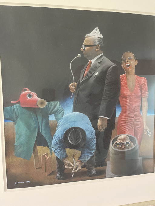 Jan Bouman Aquarelle