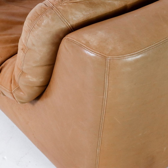 Image 1 of Leather Dreipunkt lounge armchair