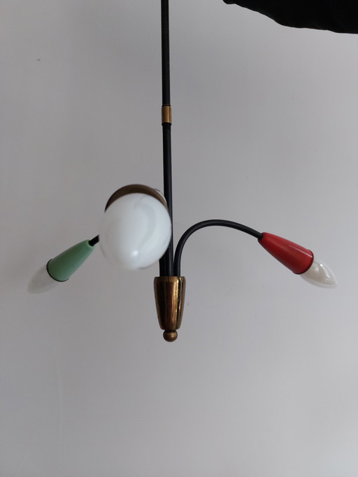 Ceiling light spider tricolor