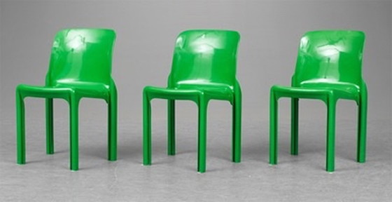 Image 1 of Artemide Milan selene stoelen Vico Magistretti