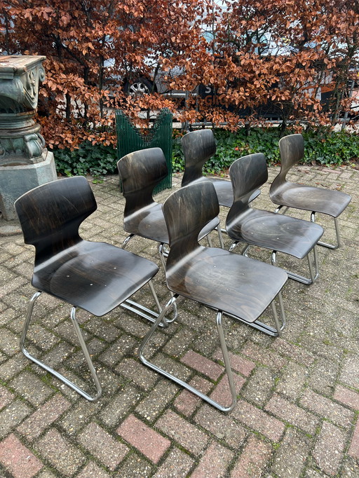 4x Flototto dining room chairs