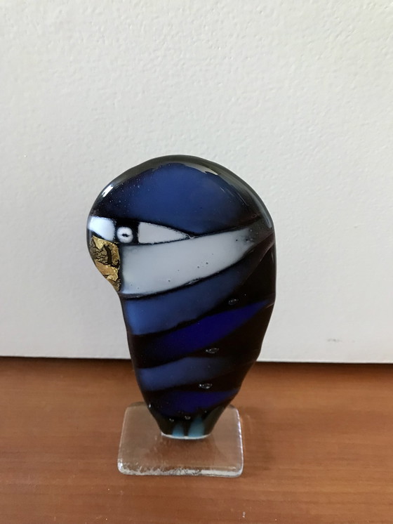 Image 1 of Maciej Habrat Parrot Glass art