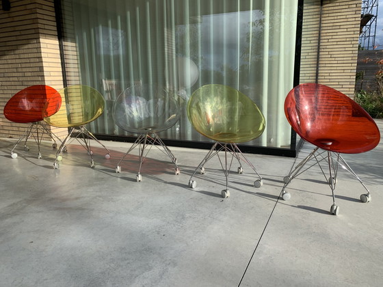 Image 1 of 5x Ero armchairs by Kartell for Philippe Starck