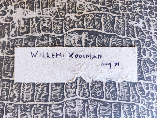 Willem Kooiman abstract painting