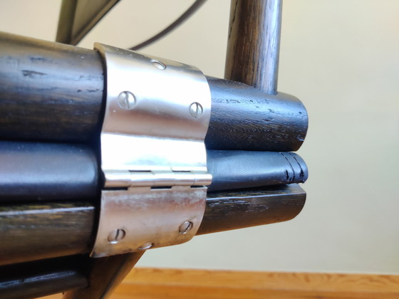 Image 1 of 4 x vintage director's chairs X-Chair by McGuire, 50s