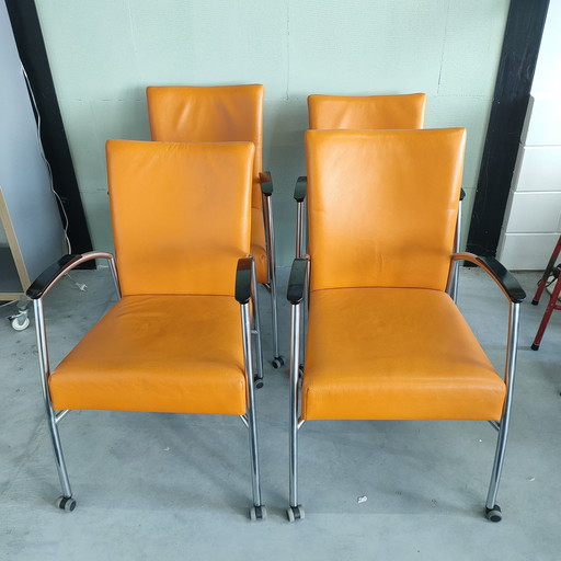 4x Top Form designer chairs