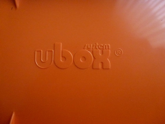 Image 1 of 2x Vintage U-box vinyl holders