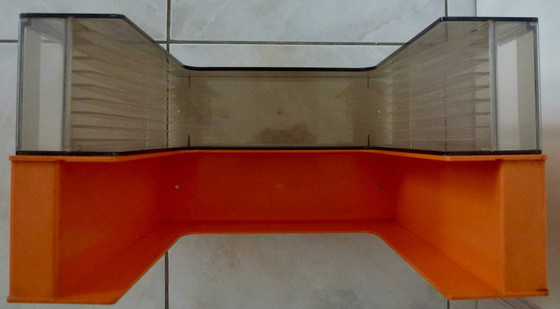 Image 1 of 2x Vintage U-box vinyl holders