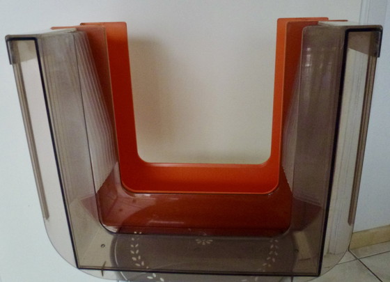 Image 1 of 2x Vintage U-box vinyl holders