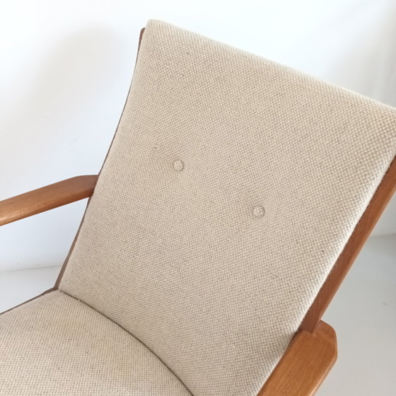 Image 1 of Sedia a dondolo vintage modello 97 Holger Georg Jensen